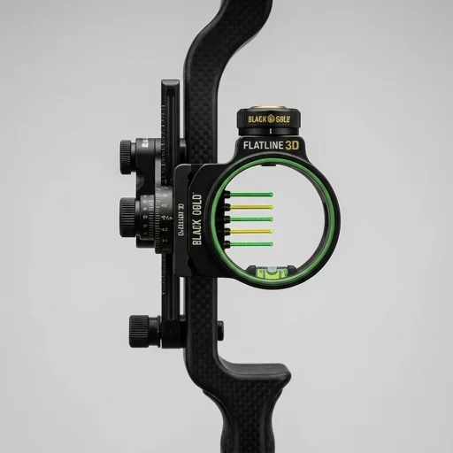 Black Gold Flatline 3D Bow Sight