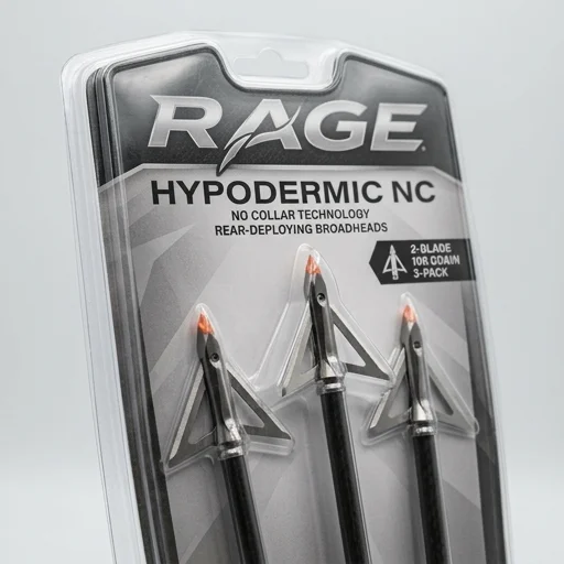 Rage Hypodermic NC Broadheads